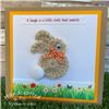 Order Crochet Bunny Card - Cream/Orange